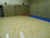 Level 10 Fitness Yoga Room with Rock Wall