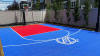 NHL logo on the court of a Stanley Cup hockey player, Calgary AB