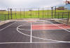 Sport Court 32x65 ft backyard home court