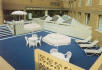 Hotel outdoor patio deck