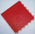 Sportgrid Garage Floor tiles, 6-lock, checker plate surface